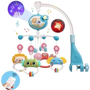 Musical Baby Crib Mobile with Lights Music Projection