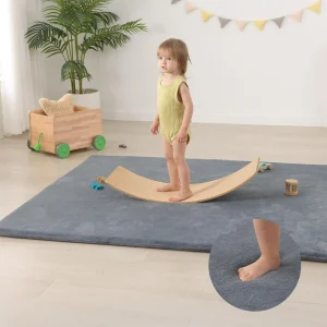 Thick Non-slip Memory Foam Play Mat for Playpen